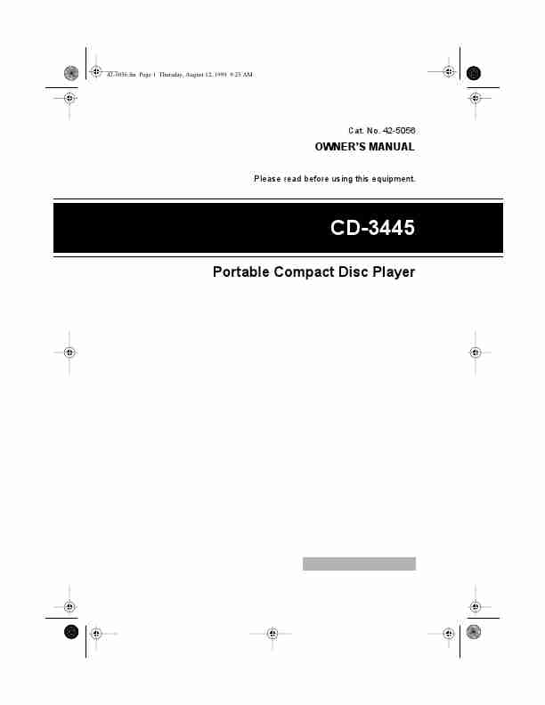 Radio Shack Portable CD Player CD-3445-page_pdf